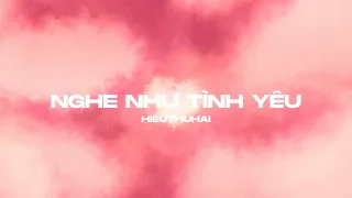 HIEUTHUHAI - Nghe Như Tình Yêu (prod. by Kewtiie)  [Official Lyric Video]