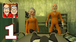 Grandpa And Granny 3: Hospital Gameplay Chapter 1 Tunnel Escape