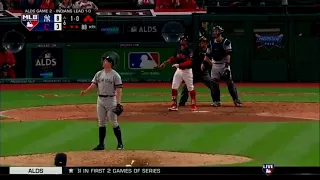 Francisco Lindor Grand Slam vs Yankees | Indians vs Yankees Game 2 ALDS