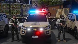 G.E.R  GRUPO ESPECIAL DE REAÇÃO PCSP | GTA 5 POLICIAL
