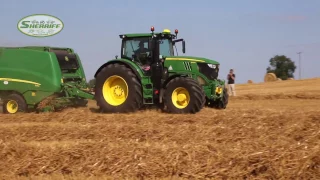 John Deere 990 round baler - world record holder