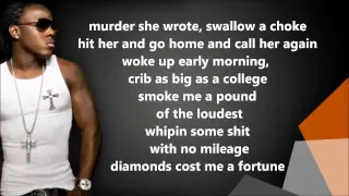 Ace Hood - Bugatti ft. Rick Ross & Future - Lyrics on screen