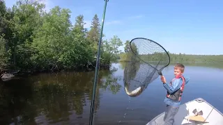 BWCA Fishing 2023 - Day 5 - Part 1 - Smallmouth Bass Fishing