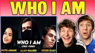 Putri Ariani, Alan Walker, Peder Alias - 'Who I Am' REACTION!!