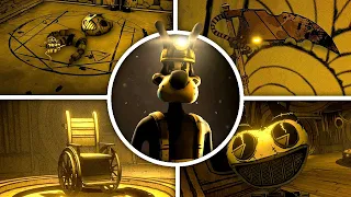 Bendy: Secrets of the Machine - New UPDATE Secrets & Lone Wolf Easter Eggs (Bright Mode Showcase)