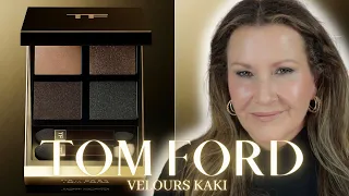 TOM FORD VELOURS KAKI CREME EYESHADOW QUAD | Fall/Winter Makeup