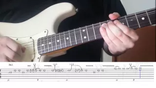 Pink Floyd - Poles Apart Solo & Lesson | Lace Sensor Gold | Fender Am. Traditional