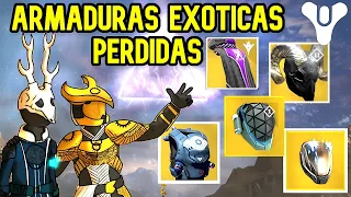 los EXOTICOS PERDIDOS! de Destiny 1