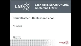 Ari Byland: ScrumMaster - Schluss mit cool