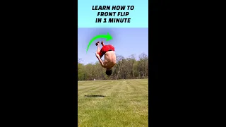 Learn How to Front Flip Softly - In 1 Minute