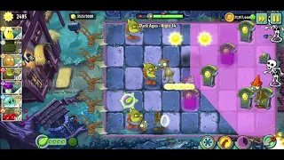 Plants vs Zombies 2 Dark Ages Night 14 Level Produce 5000 Suns