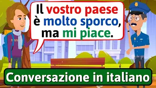 Conversazione Naturale in Italiano (Arrivo in un nuovo paese) | Impara l'italiano - LEARN ITALIAN