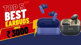 Top 5 Best earbuds under Rs.3000||in february||best TWS earbuds in 2024(ANC)