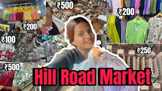 Bandra Hill Road Market Mumbai || Hill Road shopping haul || shopping vlog