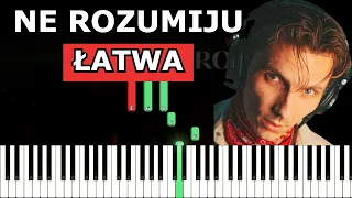 Ne Rozumiju ŁATWA - Vixen | Piano Tutorial