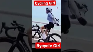 Bicycle Girl | Cycling Girl #viral#trending#foryou#best_of_life#Bicycle#girl#cycling#