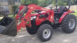 Speed test on the Mahindra 2638 HST