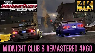 MIDNIGHT CLUB 3 REMASTERED GAMEPLAY 4K 60FPS