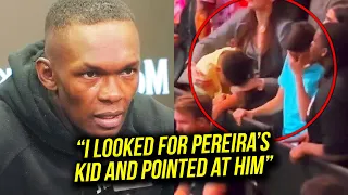 Real Reason Why Adesanya mocked Pereira's kids