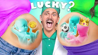 Lucky vs Unlucky Pregnant!