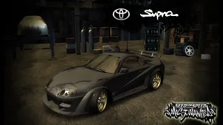 NFS Most Wanted Redux - Toyota Supra Modification || Speed Test [60 FPS]