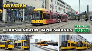 Straßenbahn Dresden | Straßenbahn Impressionen Dresden - Dezember