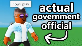 The US Government Plays Roblox Now