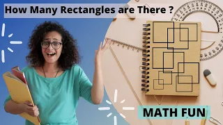 How many Rectangles are there ? | Math fun | Count rectangles in the grid - JustTutors