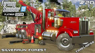 RESCUING ABANDONED 1949 KENWORTH 524 | Silverrun Forest | FS22 Platinum Edition | Episode 20