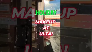 NEW! Holiday Makeup at Ulta. ❄️🎁