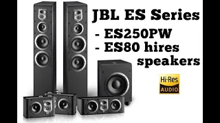 Goodbye Sony! JBL ES80 40khz Floor Hires Speakers & JBL ES250PW 400W RMS Subwoofer UPGRADE.