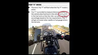 TRIP F range and Mileage test for Himalayan BS6 2023 Model I Royal Enfield Himalayan Mileage I