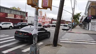 Walking in New York City | Corona Ave & Broadway to Junction Blvd | Queens NY,( October 23, 2020 )