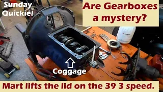 Gearboxes a mystery? Mart lifts the lid on the 39 Ford 3 speed. A Sunday quickie.