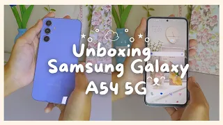 Unboxing☘️ #6 | ꕤ Samsung Galaxy A54 5G + Accesories 2023 [ Indonesia ] ꕤ