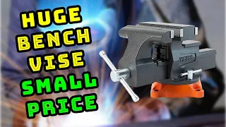 Biggest Bench Vise I found on Amazon Better than Harbor Freight Bench Vise Installation & Review