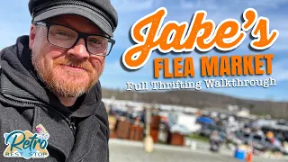Thifting Big Finds At Pennsylvania’s Best Flea Market, Jake’s Flea Market In Barto, PA