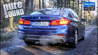 2018 BMW M550i 4.4 V8 - pure SOUND (60FPS)