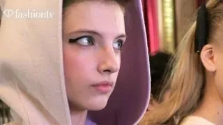 Models Backstage at Tsumori Chisato Fall 2012 | Paris Fashion Week | FashionTV