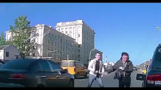 Road Rage Footage Caught on Camera