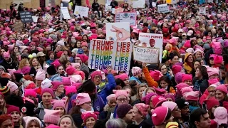 Дональд Трамп отреагировал в твиттере на "Марш женщин на Вашингтон"
