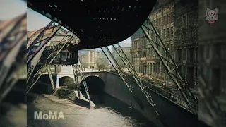 The Flying Train in 1902 - Germany (Colorized, HD)