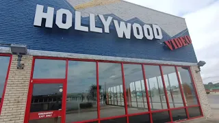 INSIDE ABANDONED HOLLYWOOD VIDEO w/ Bonus Spinning KFC Bucket!!!  Decatur IL