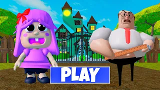 NEW UPDATE | EVIL TEACHER AND BABY POLLY ARE FRIENDS? (OBBY) FULL GAMEPLAY #roblox
