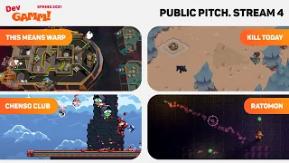 How to pitch your game? / #PublicPitch. Stream 4 (Spring 2021)