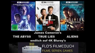 The Abyss, True Lies - Wahre Lügen und Aliens - Die Rückkehr 4K Bluray's