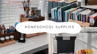Homeschool Must Haves | 10 Homeschool Supplies That We Actually Use