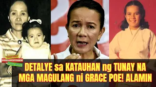 DETALYE sa Totoong Pagkatao ng mga Magulang ni Grace Poe! Alamin Natin!