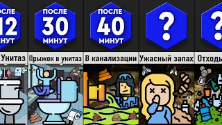 Что, Если Вас Смыть в Унитаз?