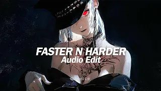 faster n harder - 6arelyhuman [edit audio]